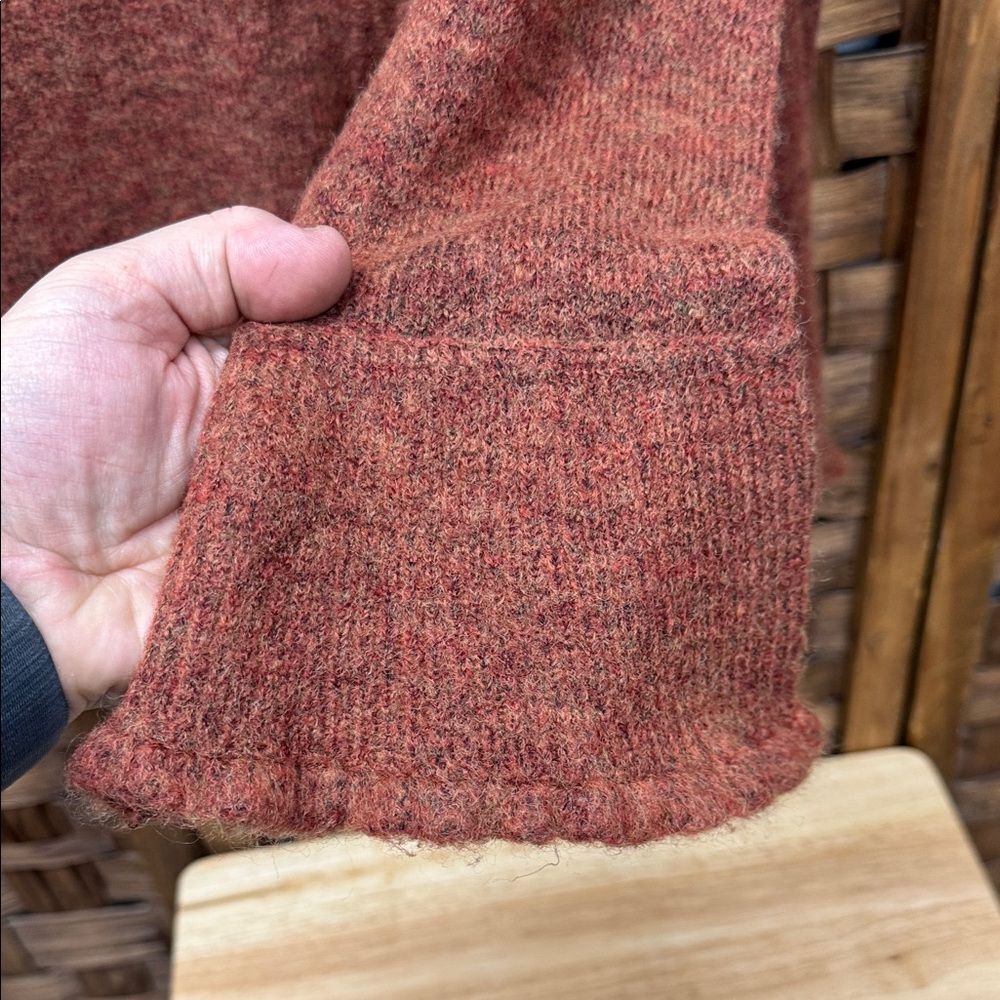 Kenar Rust Cardigan Sweater - Picture 5 of 5